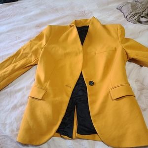 Mustard Yellow Blazer